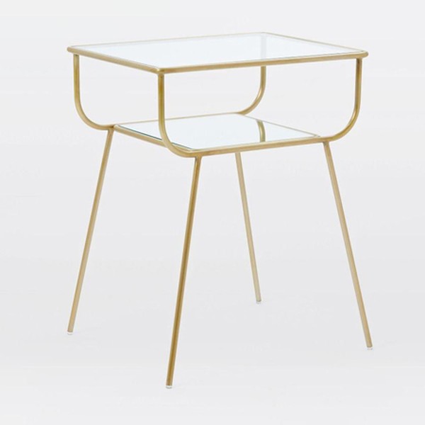 Curved Terrace Bedside Table from West Elm