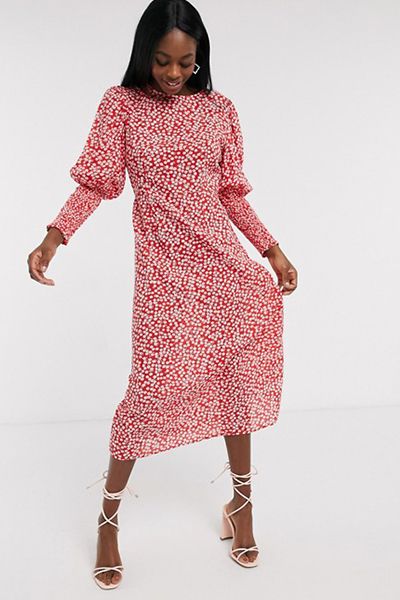 Long Sleeve Midaxi Dress from Never Fully Dressed