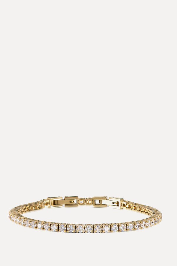 Aurea Clear Tennis Bracelet from Hey Harper