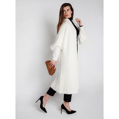 Monaco Faux Mink Cashmere Oversized Cardigan, £119 | Seen On Her