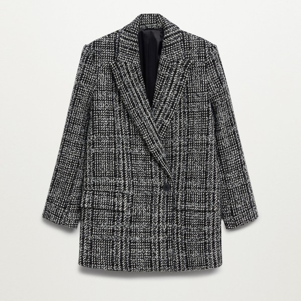Tweed Blazer from Mango