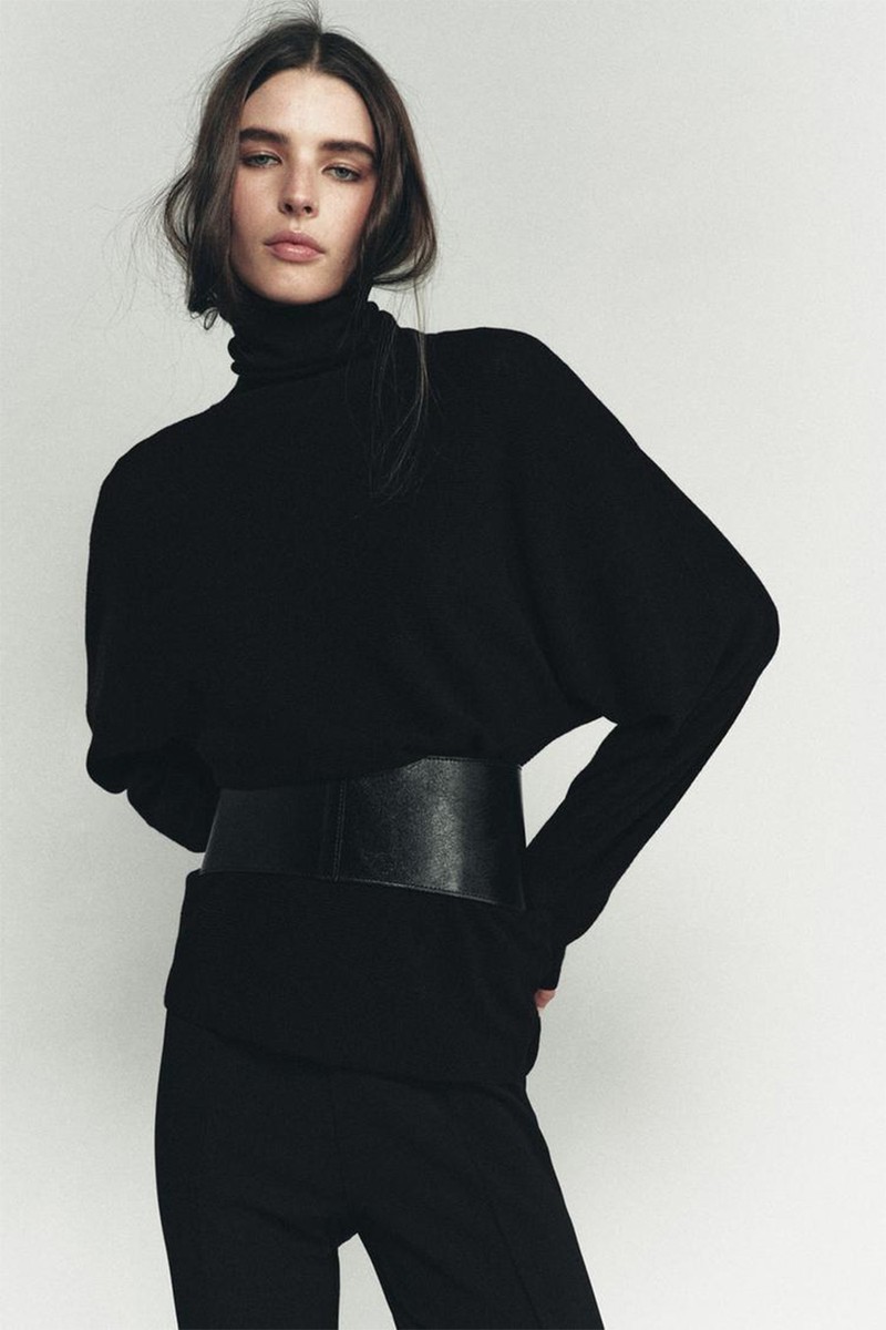 Knit Batwing Sleeve Jumper