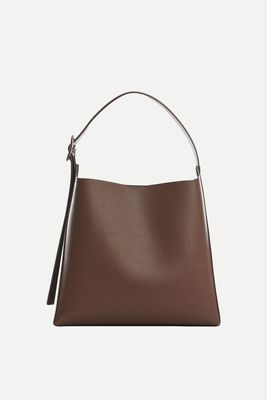 Shopper Bag With Buckle from Mango