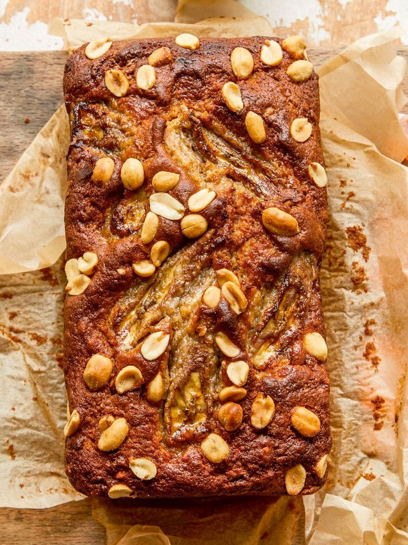 Peanut Butter Banana Bread