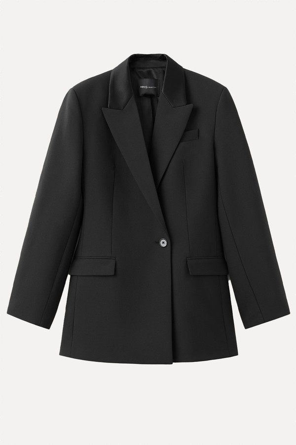 Wool-Blend Blazer Dress from Mango