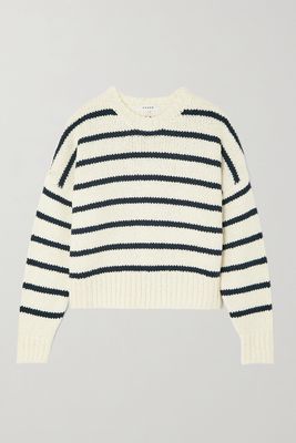 Striped Cotton Sweater from FRAME