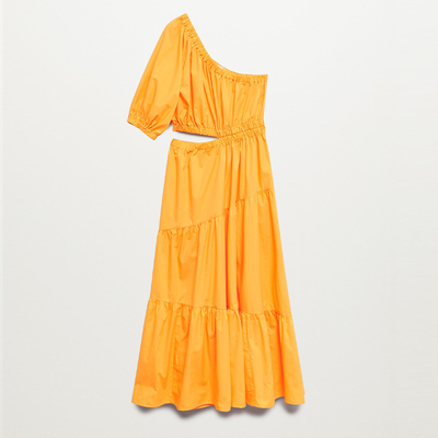 Vent Cotton Dress from Mango