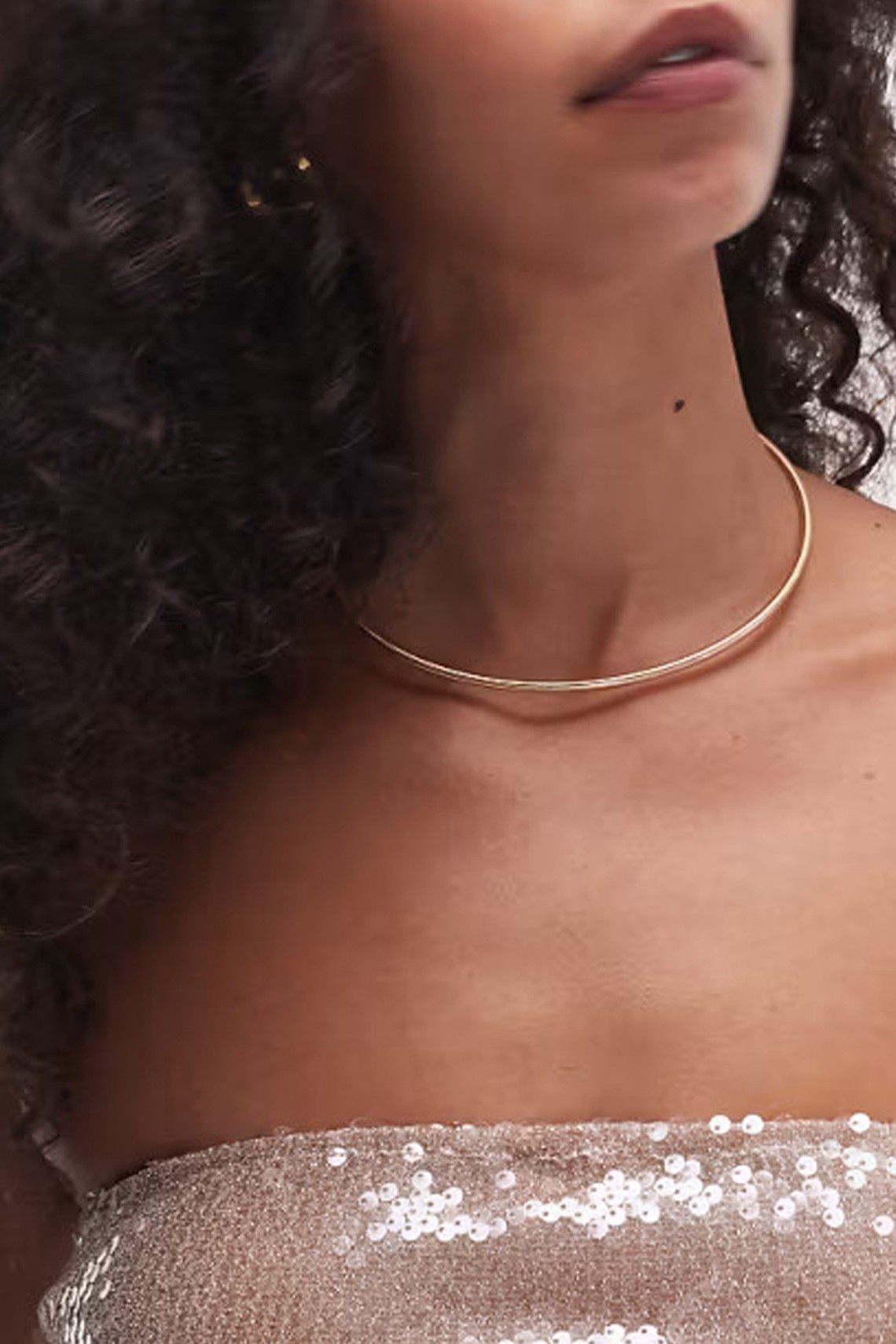 Novi Wrap Around Torque Choker Necklace