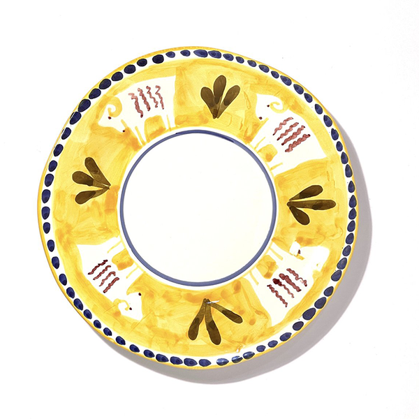 Amalfi Yellow Capra Dinner Plate from Divertimenti