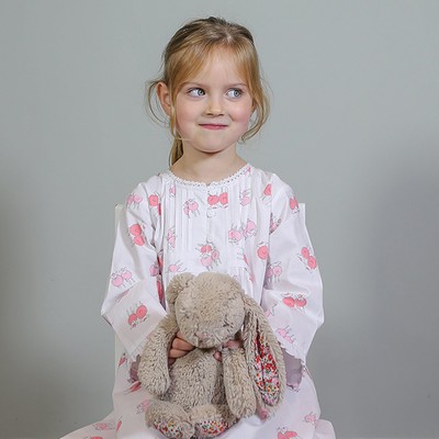 Pink Isla Lamb Night Dress from Isla & Wilbur