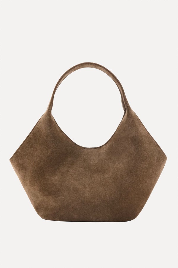 Suede Handbag