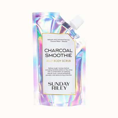 Charcoal Smoothie Jelly Body Scrub from Sunday Riley