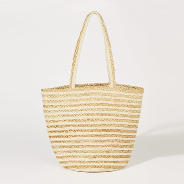 Lae Stripe Jute Bag