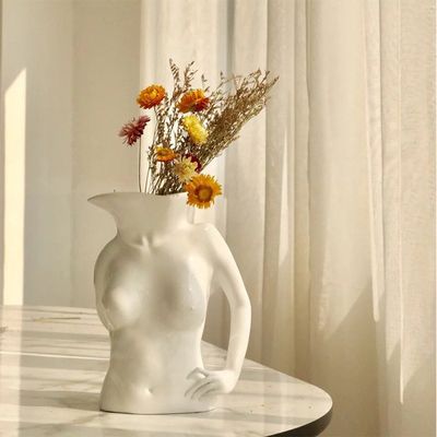 Nude Female Body Art Vase from Pottery Art Crafts
