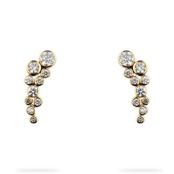 Winged Diamond Studs from Jessie Thomas Fine Jewellery