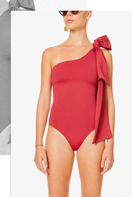 Clementine Shoulder Tie One Piece Swimsuit, £265