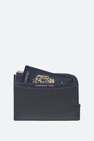 Zipped Travel Wallet