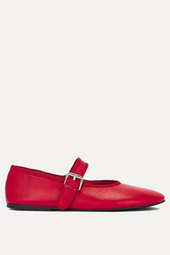 Meadow Ruby Nappa Flats from Tony Bianco