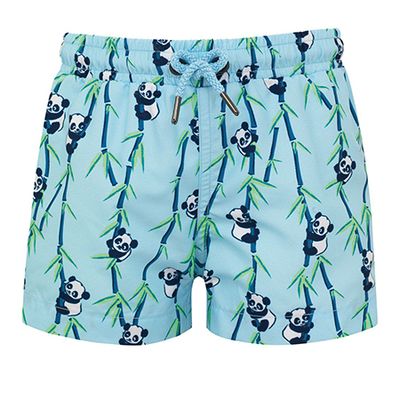 Blue Panda Swim Shorts from Sunuva