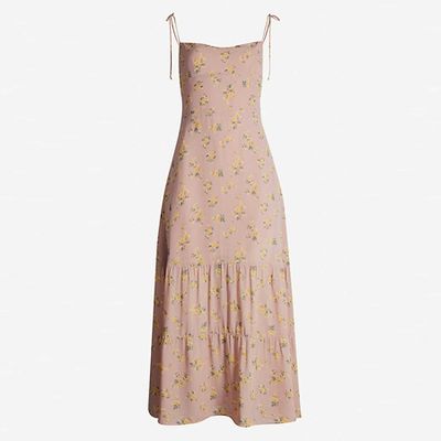 Emmie Floral-Print Midi Dress from Reformation
