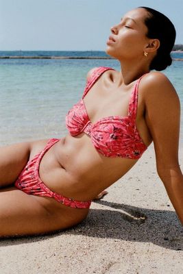 Andez Floral-Print Bikini Briefs from Faithfull The Brand