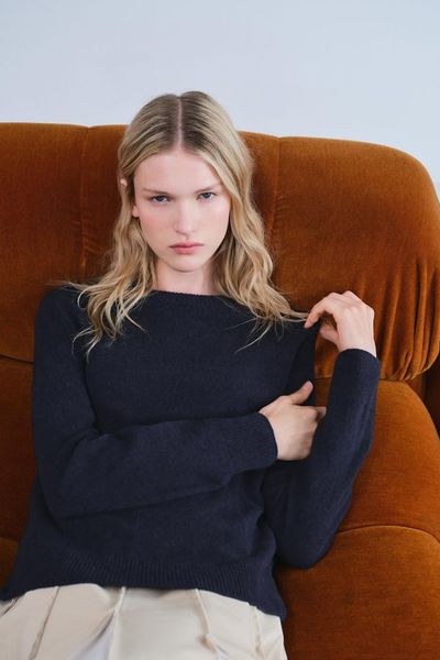 Basic Wool And Cashmere Blend Sweater from Zara