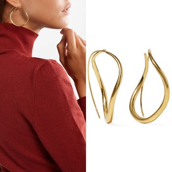 Gold Plated Hoop Earrings from Marni