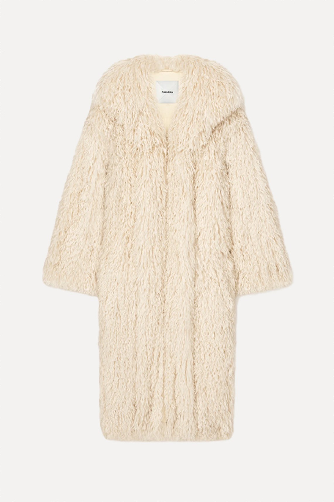 Kilah Faux Racka Fur Coat from Nanushka