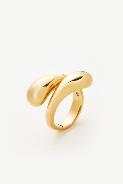 Savi Sculptural Crossover Ring