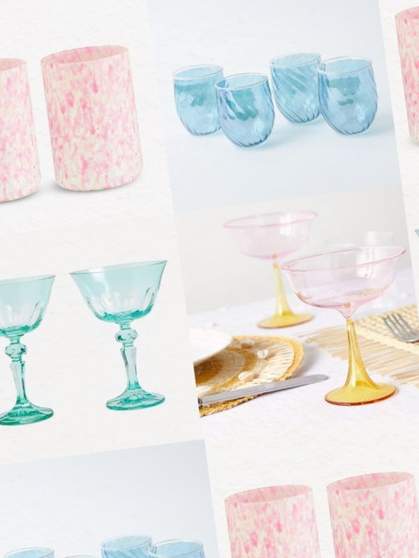 36 Pieces Of Coloured Glassware We Love
