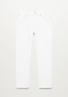 Ankle-Length Straight Fit Jeans from Mango