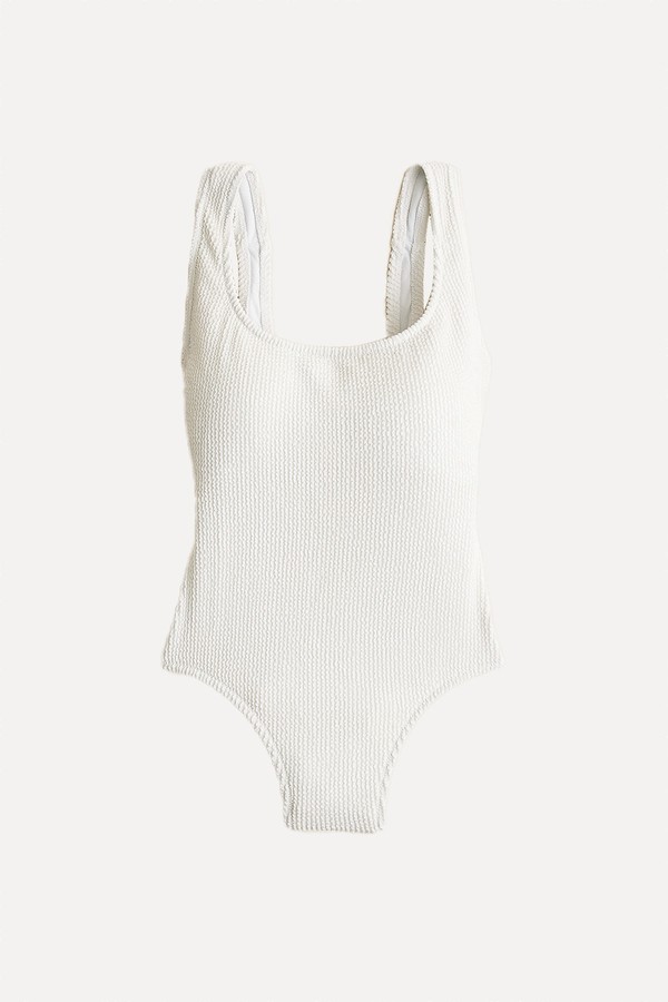 Claudia Scrunchie One-Piece from J.Crew