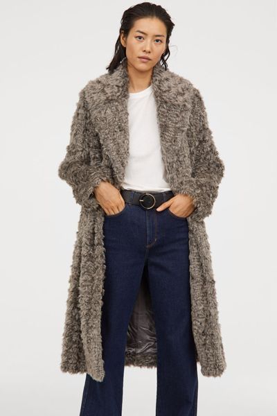 Faux Fur Coat