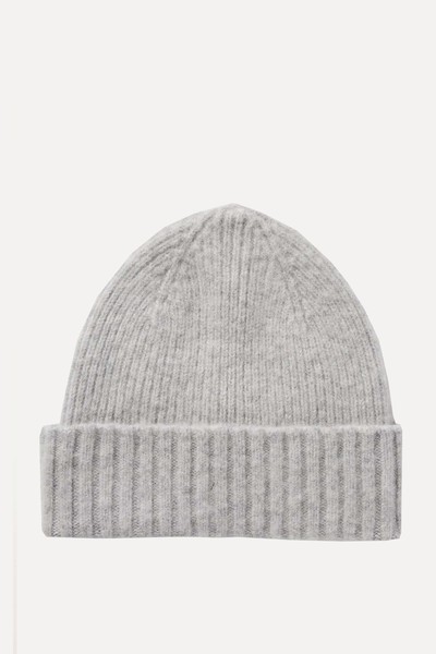 Ribbed Brushed-Lambswool Beanie from MR. P