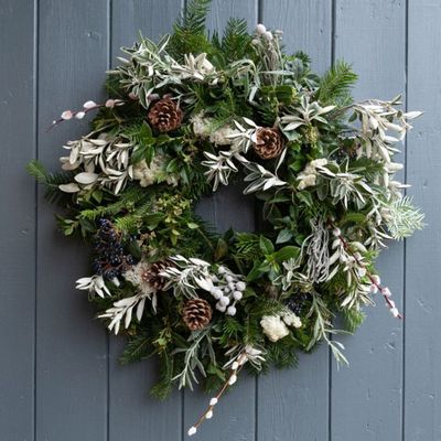  Nordic Eco-Friendly Moss Door Wreath  from  The Real Flower Company