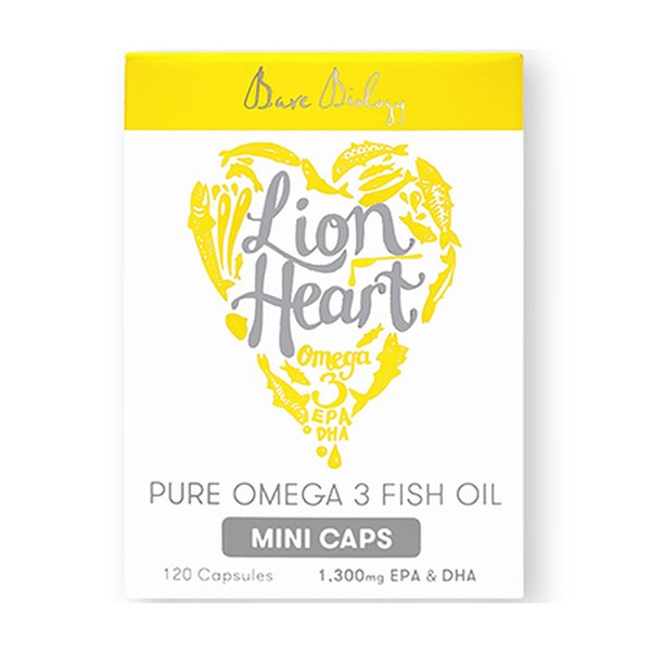 Lion Heart Omega 3 Capsules from Bare Biology 
