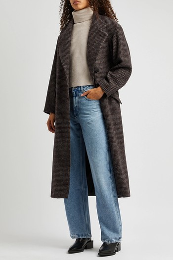 Sabine Wool Tweed Coat from Isabel Marant Étoile