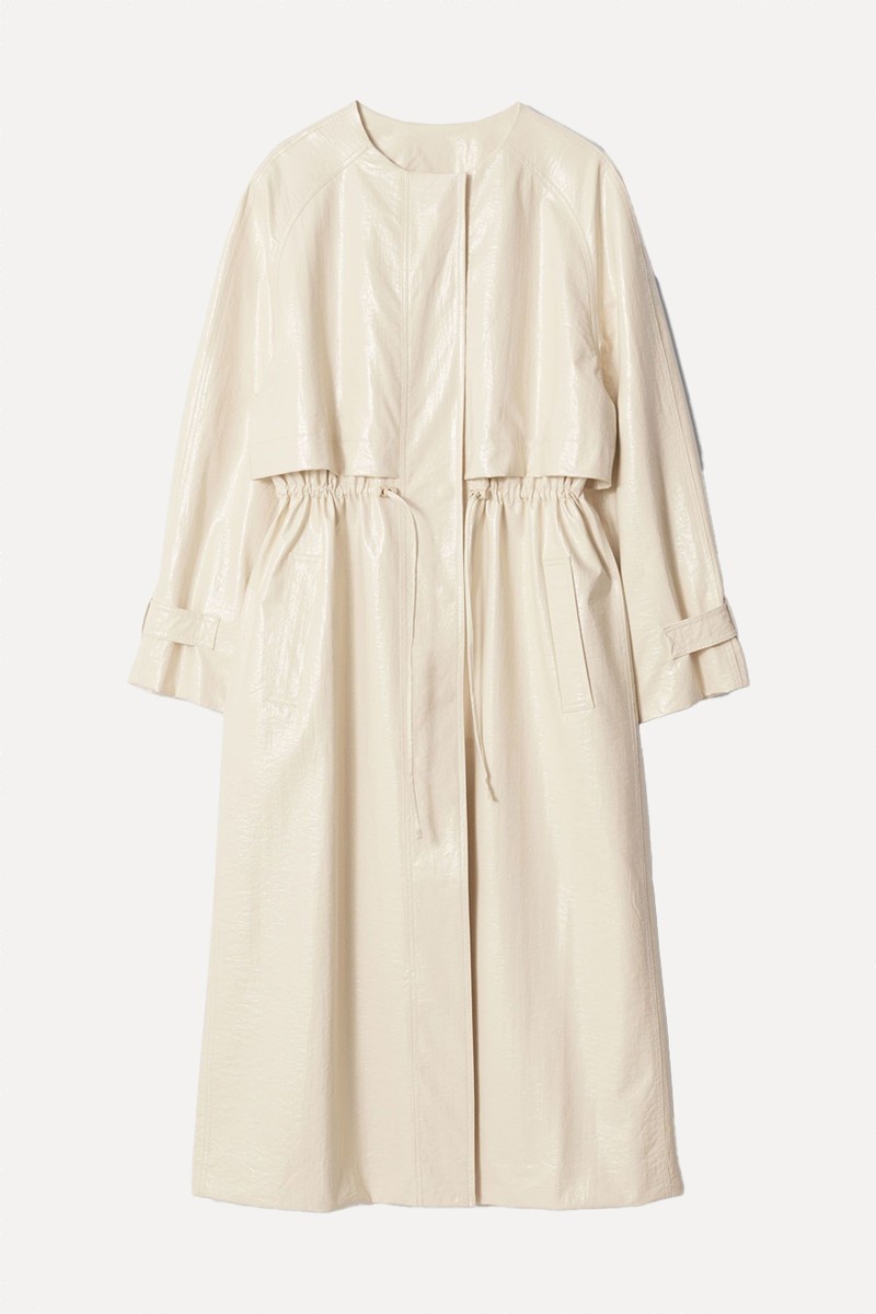 Drawstring Raincoat