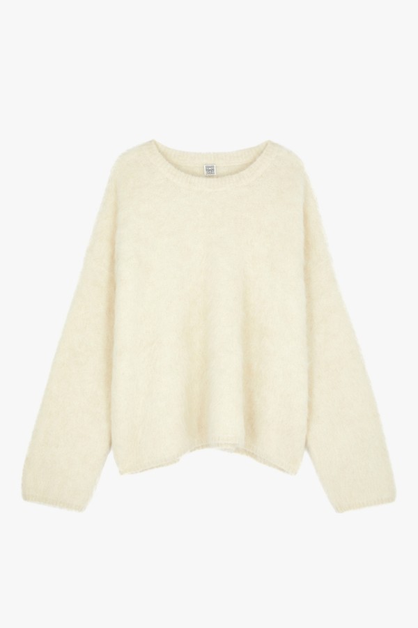 Brushed Alpaca-Blend Jumper from Totême