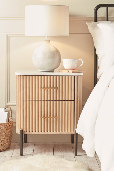 Freja Bedside Table  from Cox & Cox
