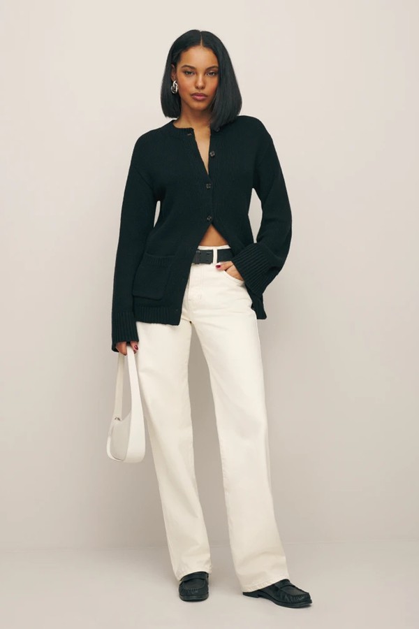 Franco Split Hem Cardigan  from Reformation