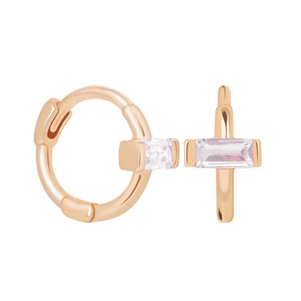 Mystic Opal Huggies Rose Gold from Astrid & Miyu