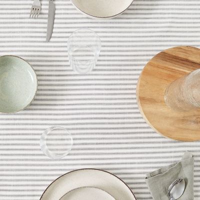 Cotton Striped Tablecloth from Zara Home