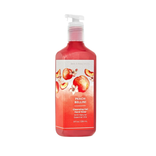Peach Bellini Cleansing Gel Hand Soap