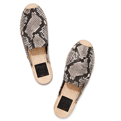 Max Embossed Espadrille Slide