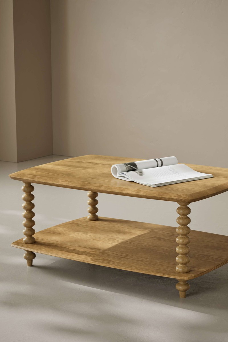 Evelyn Bobbin Coffee Table