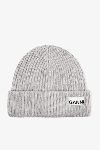 Rib Knit Beanie from Ganni