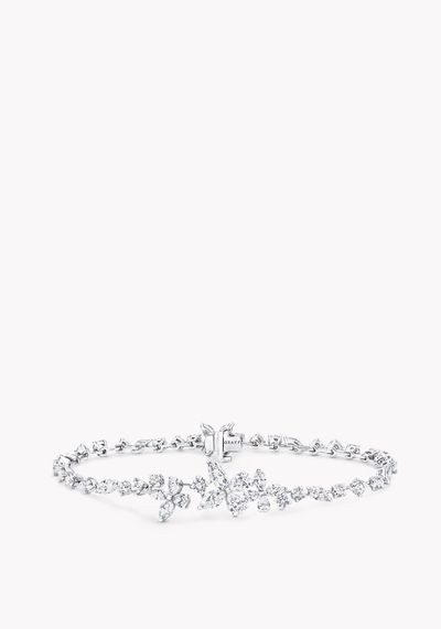 Classic Butterfly Diamond Bracelet