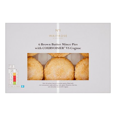 No.1 6 Brown Butter Mince Pies from Waitrose