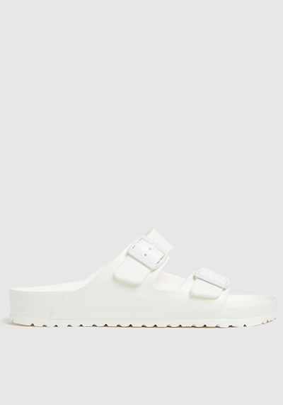 White Birk Arizona Eva Sandals from Birkenstocks